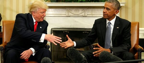 Donald Trump - Barack Obama Donald Trump - Barack Obama - Sputnik Türkiye