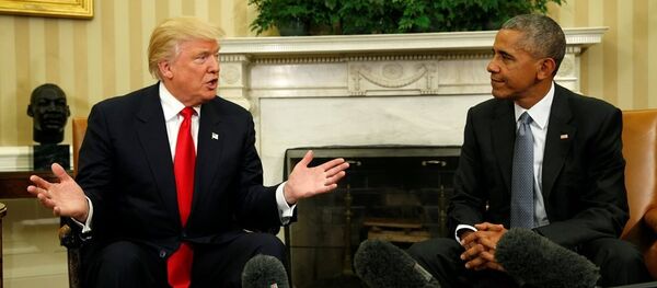 Donald Trump - Barack Obama Donald Trump - Barack Obama - Sputnik Türkiye