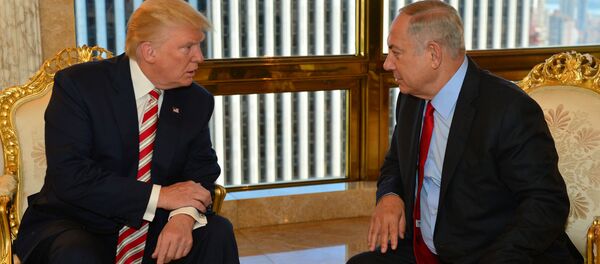 ABD'nin yeni başkanı Donald Trump- İsrail Başbakanı Benyamin Netanyahu - Sputnik Türkiye