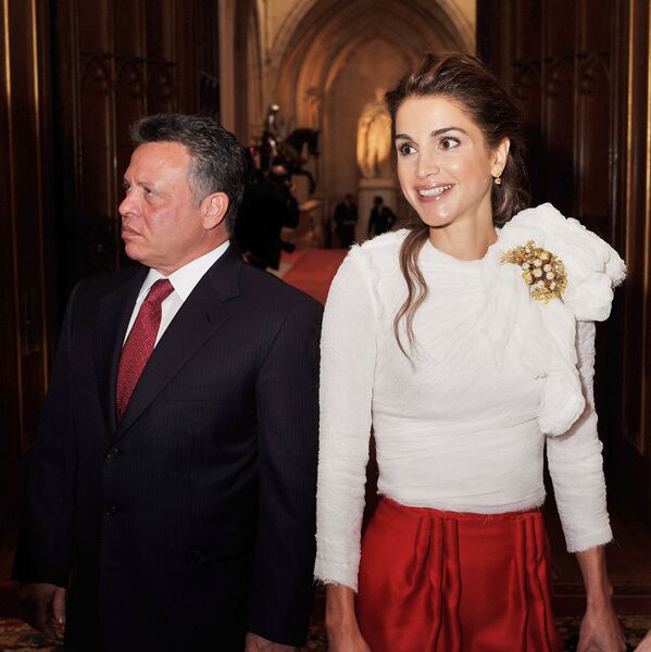 Ürdün Kraliçesi  Rania Al-Abdullah İtalya’da. - Sputnik Türkiye