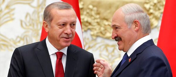 Recep Tayyip Erdoğan - Aleksandr Lukaşenko  - Sputnik Türkiye