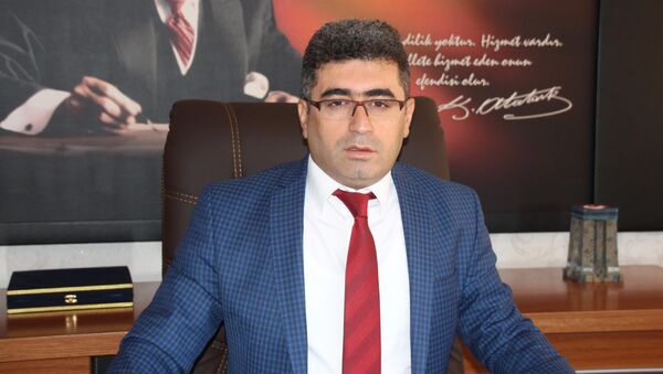 Varto'ya kayyum olarak atanan Kaymakam Mehmet Nuri Çetin - Sputnik Türkiye