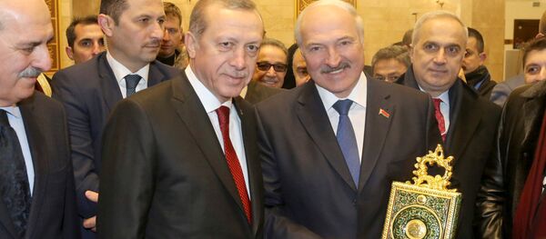 Recep Tayyip Erdoğan - Aleksandr Lukaşenko - Sputnik Türkiye