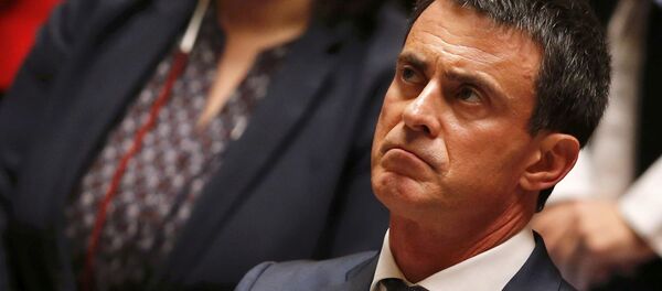 French Prime Minister Manuel Valls attends the questions to the government session at the National Assembly in Paris, France, July 6, 2016. - Sputnik Türkiye