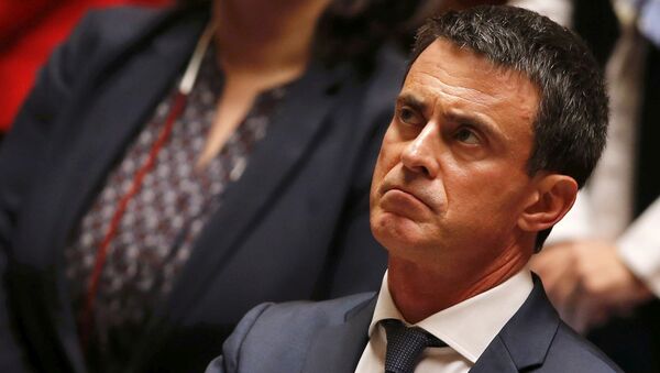 French Prime Minister Manuel Valls attends the questions to the government session at the National Assembly in Paris, France, July 6, 2016. - Sputnik Türkiye