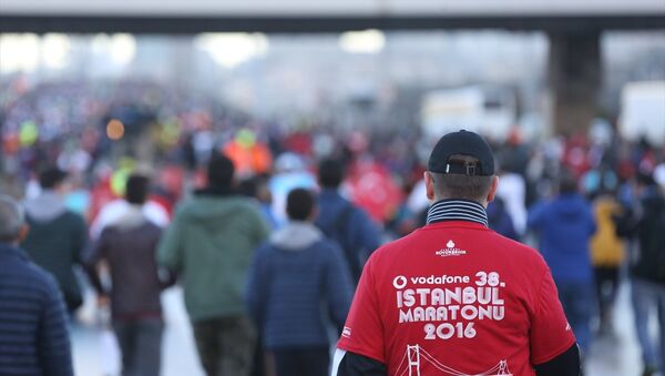 Vodafone İstanbul Maratonu'na Afrikalı atletler damga vurdu - Sputnik Türkiye