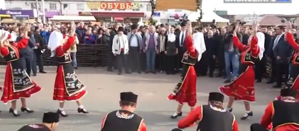 Gagavuzya Başkanı’nın kıvrak dansı konukları büyüledi - Sputnik Türkiye