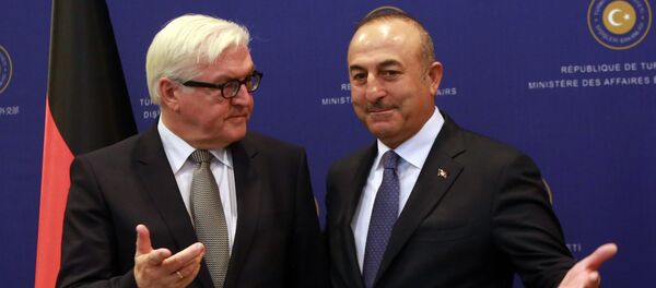 Frank Walter Steinmeier - Mevlüt Çavuşoğlu - Sputnik Türkiye