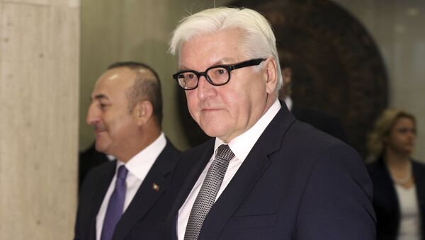 Frank Walter Steinmeier - Mevlüt Çavuşoğlu - Sputnik Türkiye