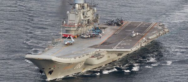 Amiral Kuznetsov uçak gemisi - Sputnik Türkiye