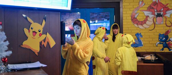 Moskova'da Pokemon köyü temalı kafe - Sputnik Türkiye