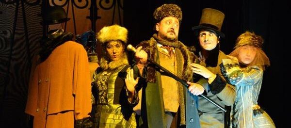 Yeraltından Notlar - Ankara Devlet Tiyatrosu Yeraltından Notlar - Ankara Devlet Tiyatrosu - Sputnik Türkiye