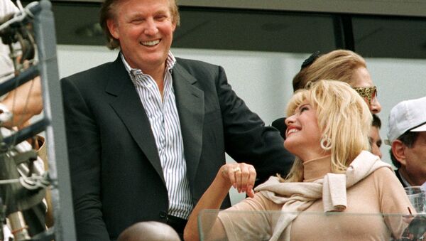 ABD Başkanı seçilen Donald Trump'ın ilk eşi Ivana Trump - Sputnik Türkiye