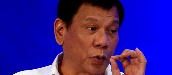 Filipinler Devlet Başkanı Rodrigo Duterte - Sputnik Türkiye