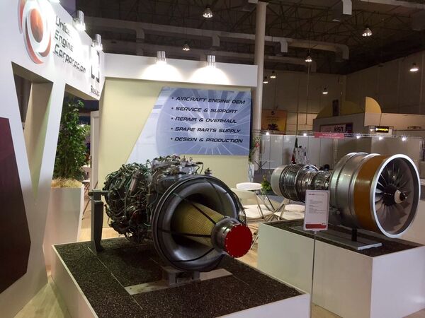 Rus Birleşik Motor İnşaat şirketi ODK’ye ait uçak motorları. - Sputnik Türkiye