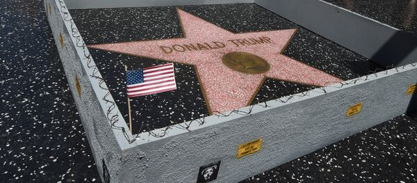 Donald Trump'ın 'Şöhretler Bulvarı'ndaki yıldızı - Sputnik Türkiye