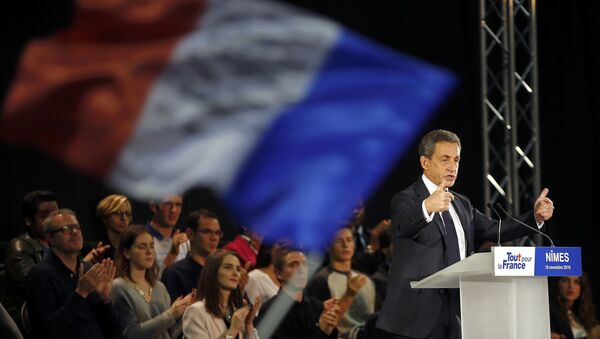 eski Fransa cumhurbaşkanı Nicolas Sarkozy - Sputnik Türkiye
