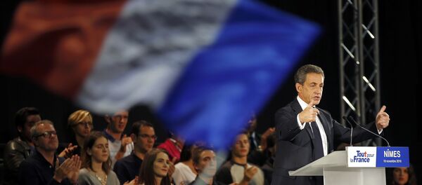 Fransa'da cumhurbaşkanı adayı Nicolas Sarkozy - Sputnik Türkiye