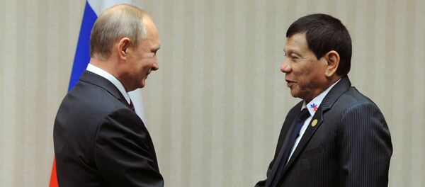 Vladimir Putin - Rodrigo Duterte - Sputnik Türkiye
