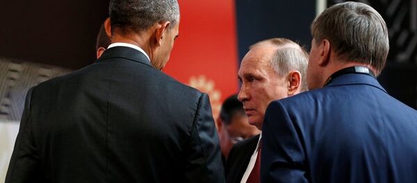 Vladimir Putin - Barack Obama - APEC zirvesi - Sputnik Türkiye