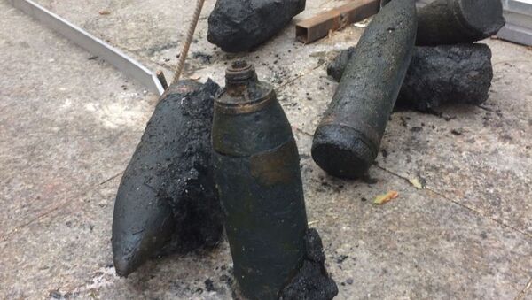 Kadıköy'deki iskele düzenlemesinde top mermileri bulundu - Sputnik Türkiye