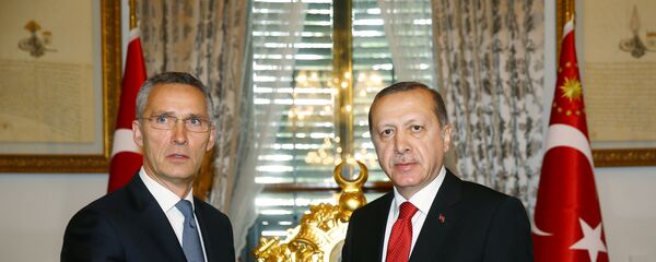 Recep Tayyip Erdoğan - Jens Stoltenberg - Sputnik Türkiye