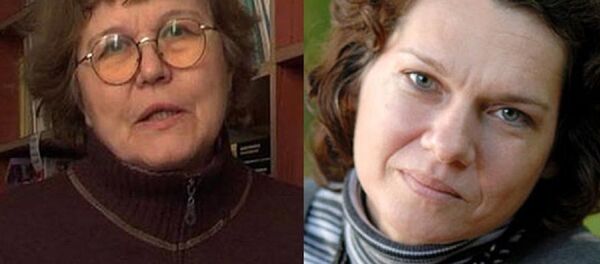 Necmiye Alpay - Aslı Erdoğan - Sputnik Türkiye