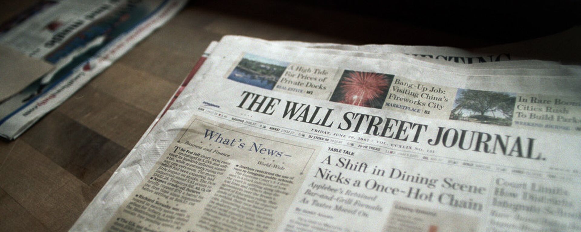 The Wall Street Journal - Sputnik Türkiye, 1920, 13.06.2023