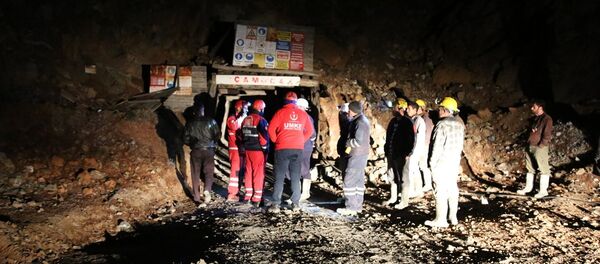 Denizli'de maden ocağında göçük - Sputnik Türkiye