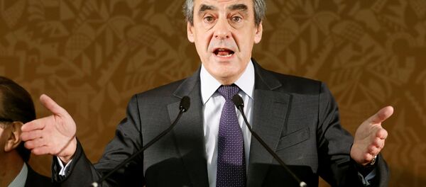 Cumhuriyetçi Parti'nin cumhurbaşkanı adayı François Fillon - Sputnik Türkiye
