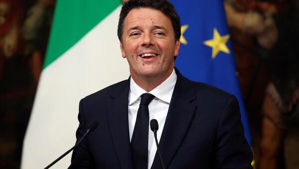 İtalya Başbakanı Matteo Renzi - Sputnik Türkiye