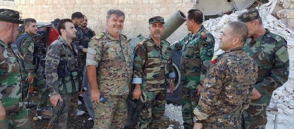 Halep'te Suriye ordusunun ilerleyişi - Sputnik Türkiye