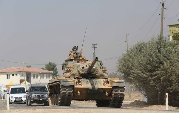 Suriye ordusuna ait tanklar El Bab'a iyice yaklaştı - Sputnik Türkiye