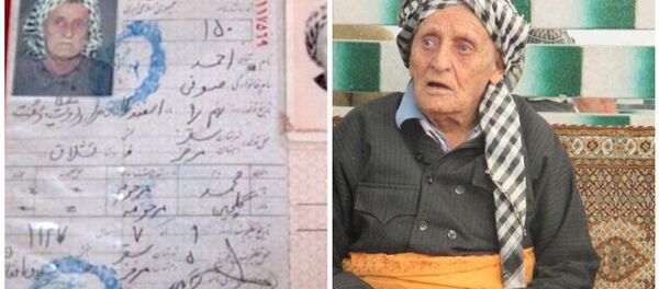 İran'ın en yaşlı insanı Ahmed Sufi - Sputnik Türkiye