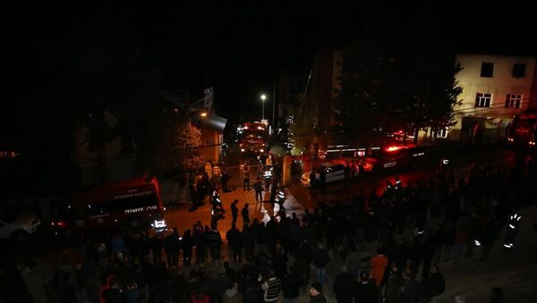 Adana'da öğrenci yurdunda yangın - Sputnik Türkiye