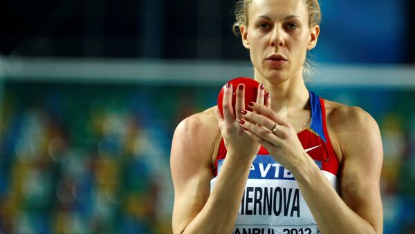 Doping cezası alan Rus atlet Tatyana Çernova - Sputnik Türkiye