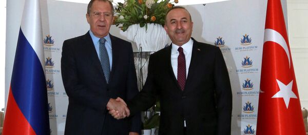 Rusya Dışişleri Bakanı Sergey Lavrov- Türkiye Dışişleri Bakanı Mevlüt Çavuşoğlu - Sputnik Türkiye