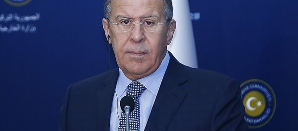 Dışişleri Bakanı Mevlüt Çavuşoğlu ve Rus mevkidaşı Sergey Lavrov (fotoğrafta), Türkiye-Rusya Ortak Stratejik Planlama Grubu Beşinci Toplantısı'nın ardından ortak basın toplantısı düzenledi. - Sputnik Türkiye