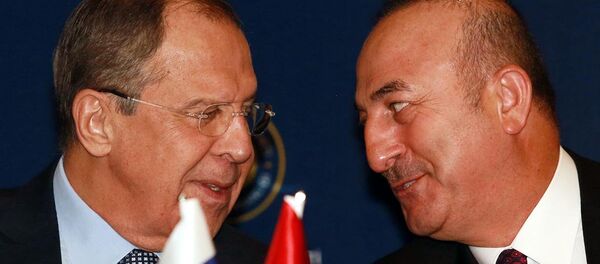 Sengey Lavrov - Mevlüt Çavuşoğlu Sengey Lavrov - Mevlüt Çavuşoğlu - Sputnik Türkiye