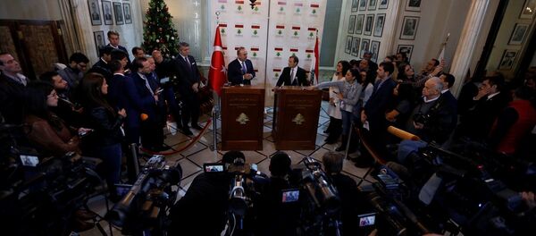 Mevlüt Çavuşoğlu - Cibran Basil - Sputnik Türkiye