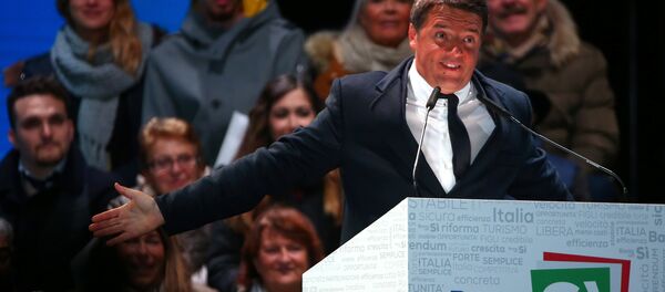 Matteo Renzi / Anayasa referandumu - Sputnik Türkiye