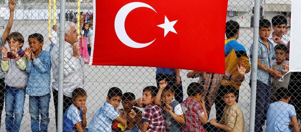 Gaziantep'teki Nizip sığınmacı kampı / Türkiye'deki çocuk sığınmacılar - Sputnik Türkiye