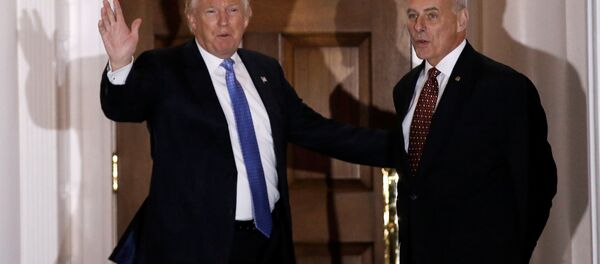 Donald Trump ve John Kelly Donald Trump ve John Kelly - Sputnik Türkiye