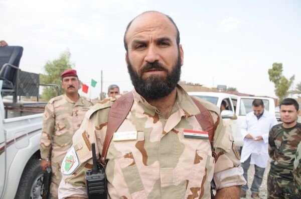 Haşdi Şabi komutanı Ebu Tahir Ali - Sputnik Türkiye