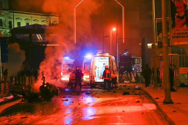 İstanbul'da patlama - Sputnik Türkiye
