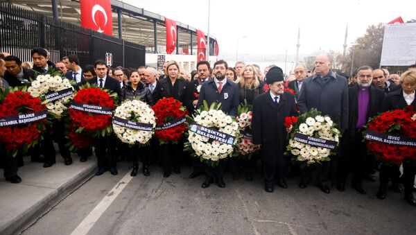 Yabancı diplomatlar, Beşiktaş'taki saldırılarda hayatını kaybedener - Sputnik Türkiye