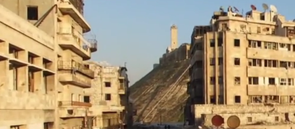 Russia Today (RT) Suriye ordusunun, kontrolünü militanlardan geri aldığı eski Halep’i görüntüledi. - Sputnik Türkiye