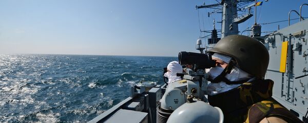 Karadeniz'deki NATO görevine katılan Romanya fırketeyni 'Regina Maria' - Sputnik Türkiye