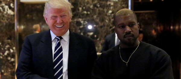 Donald Trump - Kanye West - Sputnik Türkiye