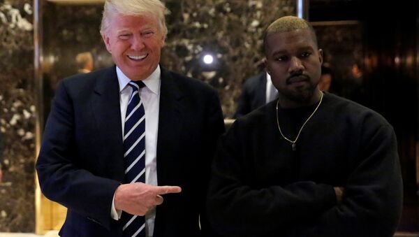 Donald Trump - Kanye West - Sputnik Türkiye